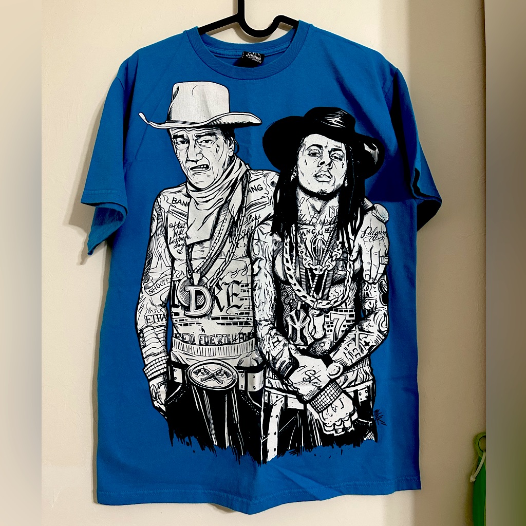 John Wayne  Lil Wayne ShirtM